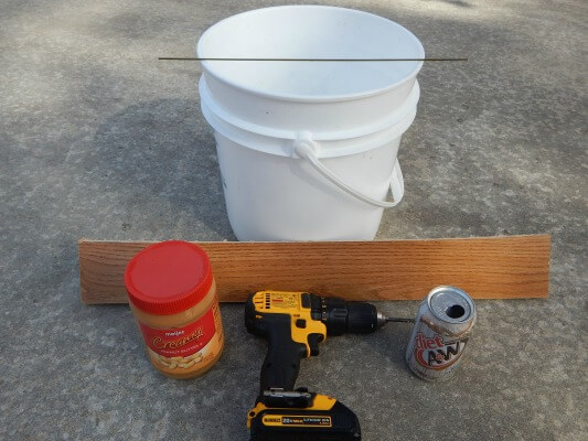 Bucket mouse trap, Homemade mouse traps, Mouse traps