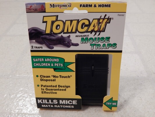 Motomco White Tomcat Kill & Contain Mouse Trap 2 Pack